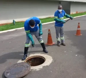 Servico de desentupimento de esgoto externo DF
